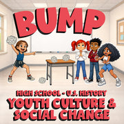 Youth Culture & Social Change BUMP U.S. History Game - No Prep Review Activity