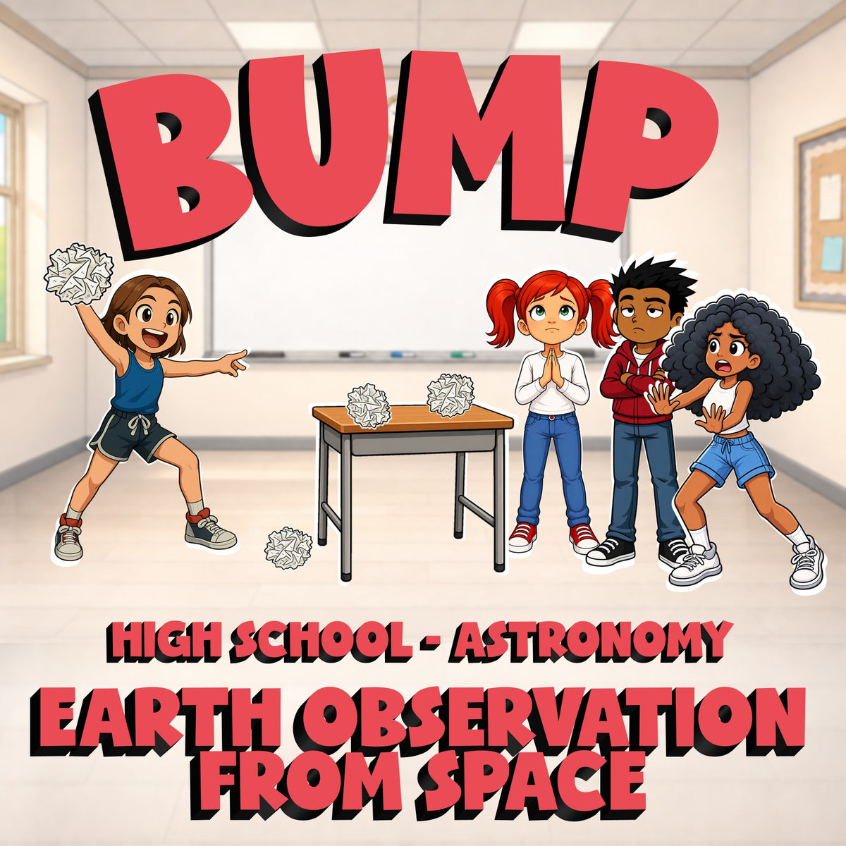 Earth Observation from Space BUMP Science Game - No Prep Astronomy Review
