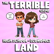 Land THE TERRIBLE GAME - No Prep Economics Review Activity