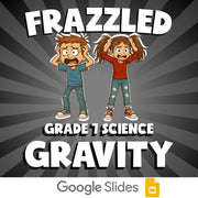 Gravity FRAZZLED Science Game - No Prep Grade 7 Review Activity