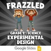 Experimental Design FRAZZLED Science Game - No Prep Grade 9 Review Activity
