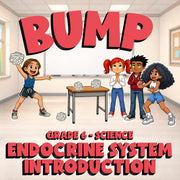 Endocrine System Introduction BUMP Science Game - No Prep Grade 6 Review