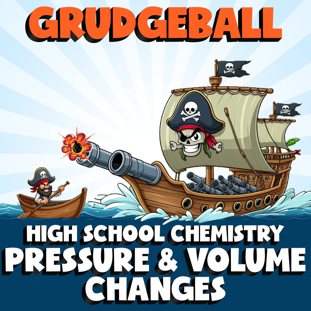 Pressure & Volume Changes GRUDGEBALL Science Game - No Prep Chemistry Review