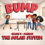The Solar System BUMP Science Game - No Prep Grade 5 Review Activity