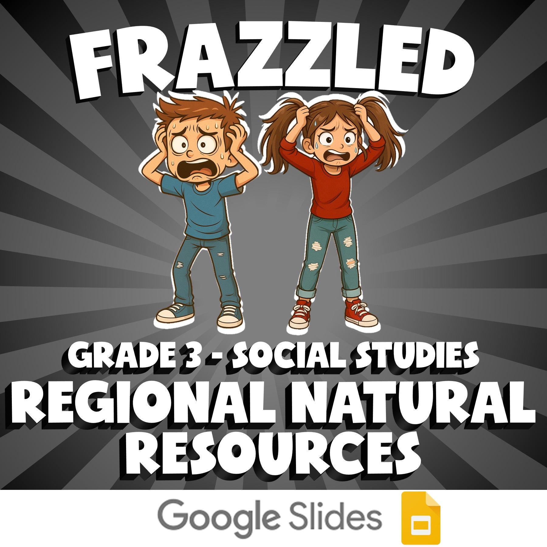 Regional Natural Resources FRAZZLED Socials Game - No Prep Grade 3 Review