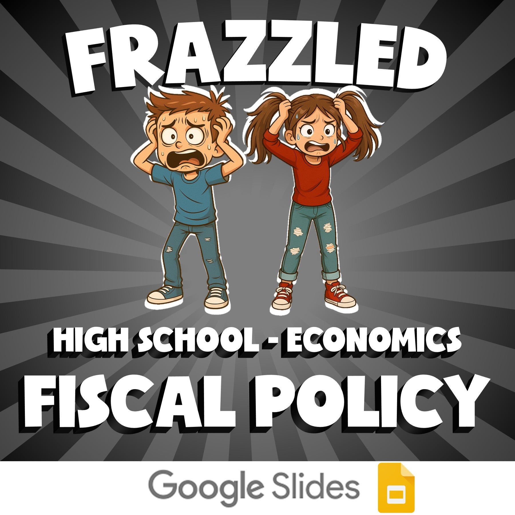 Fiscal Policy FRAZZLED Economics Game - No Prep Review Activity