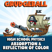 Absorption & Reflection of Color GRUDGEBALL Science Game - No Prep Physics