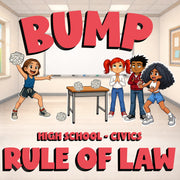 Rule of Law BUMP Civics Game - No Prep Review Activity