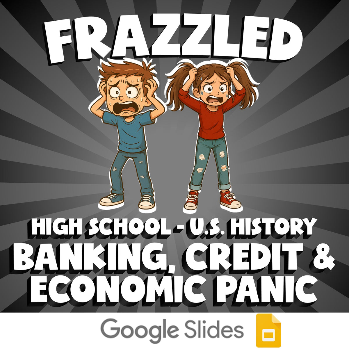 Banking, Credit & Economic Panic FRAZZLED U.S. History Game - No Prep Review