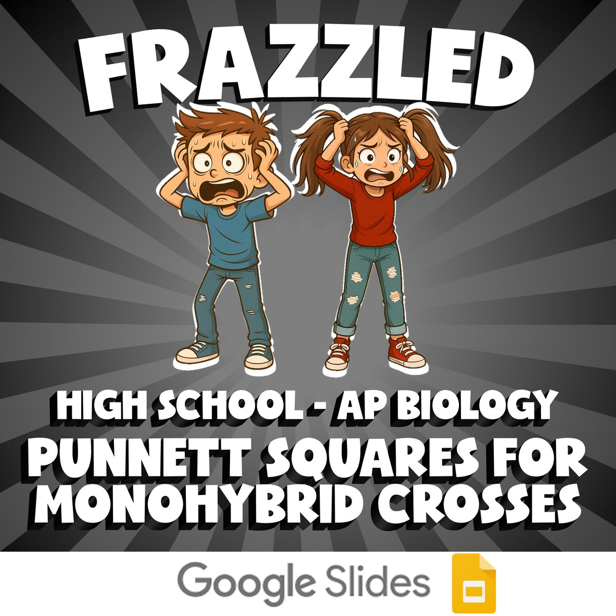 Punnett Squares for Monohybrid Crosses FRAZZLED Science Game - AP Biology