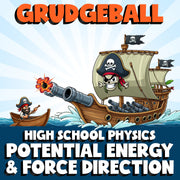Potential Energy & Force Direction GRUDGEBALL Science Game - No Prep Physics