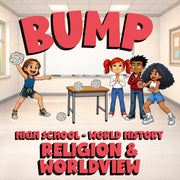 Religion & Worldview BUMP Game - No Prep World History Review Activity
