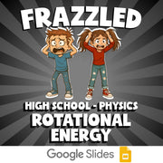 Rotational Energy FRAZZLED Science Game - No Prep Physics Review Activity