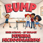 Defining Microorganisms BUMP Science Game - No Prep AP Biology Review Activity