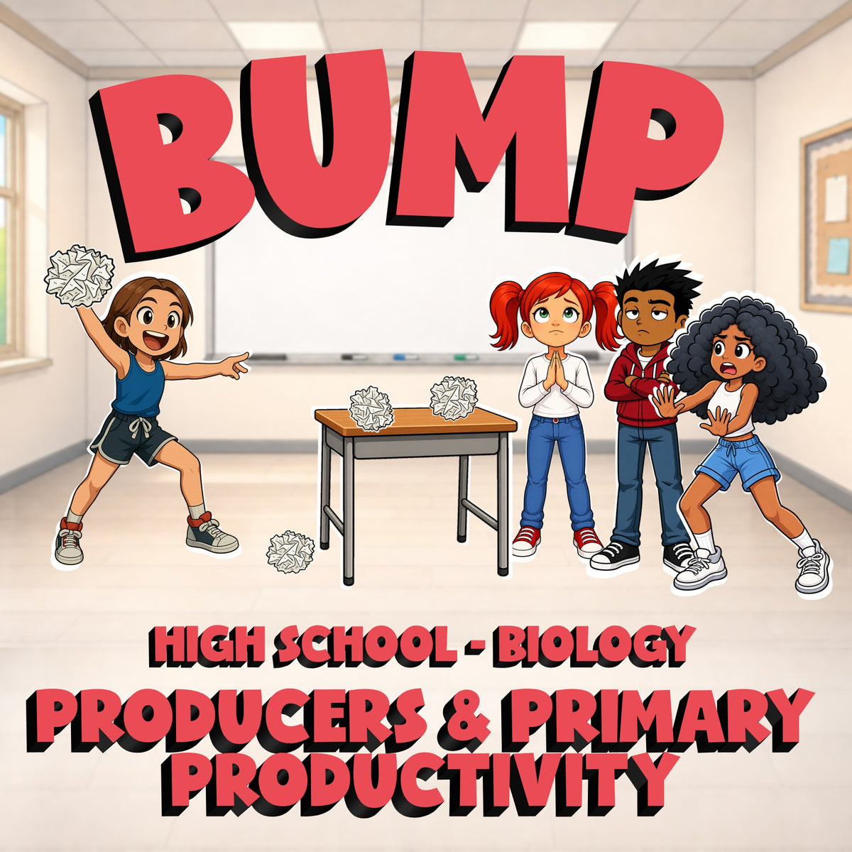 Producers & Primary Productivity BUMP Science Game - No Prep Biology Review