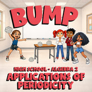 Applications of Periodicity BUMP Math Game - No Prep Algebra 2 Review Activity