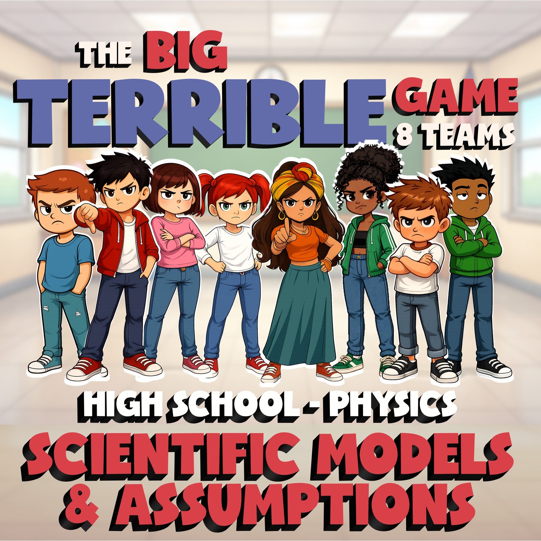 Scientific Models & Assumptions BIG TERRIBLE GAME - Physics Science Review