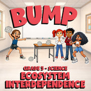 Ecosystem Interdependence BUMP Science Game - No Prep Grade 5 Review Activity