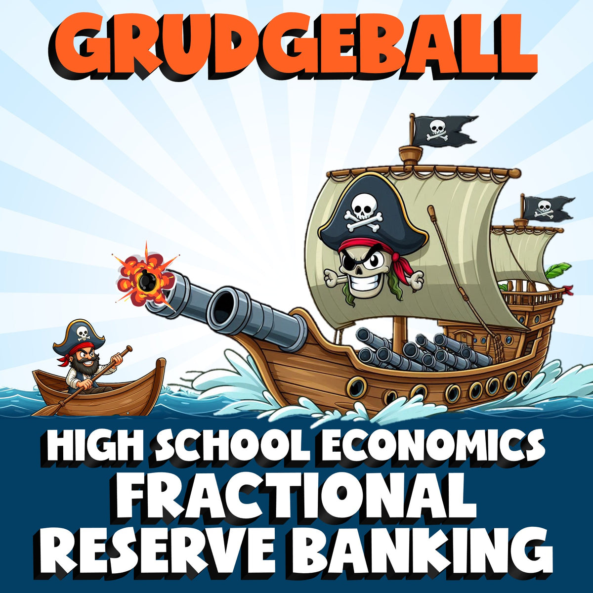 Fractional Reserve Banking GRUDGEBALL Economics Game - No Prep Review Activity
