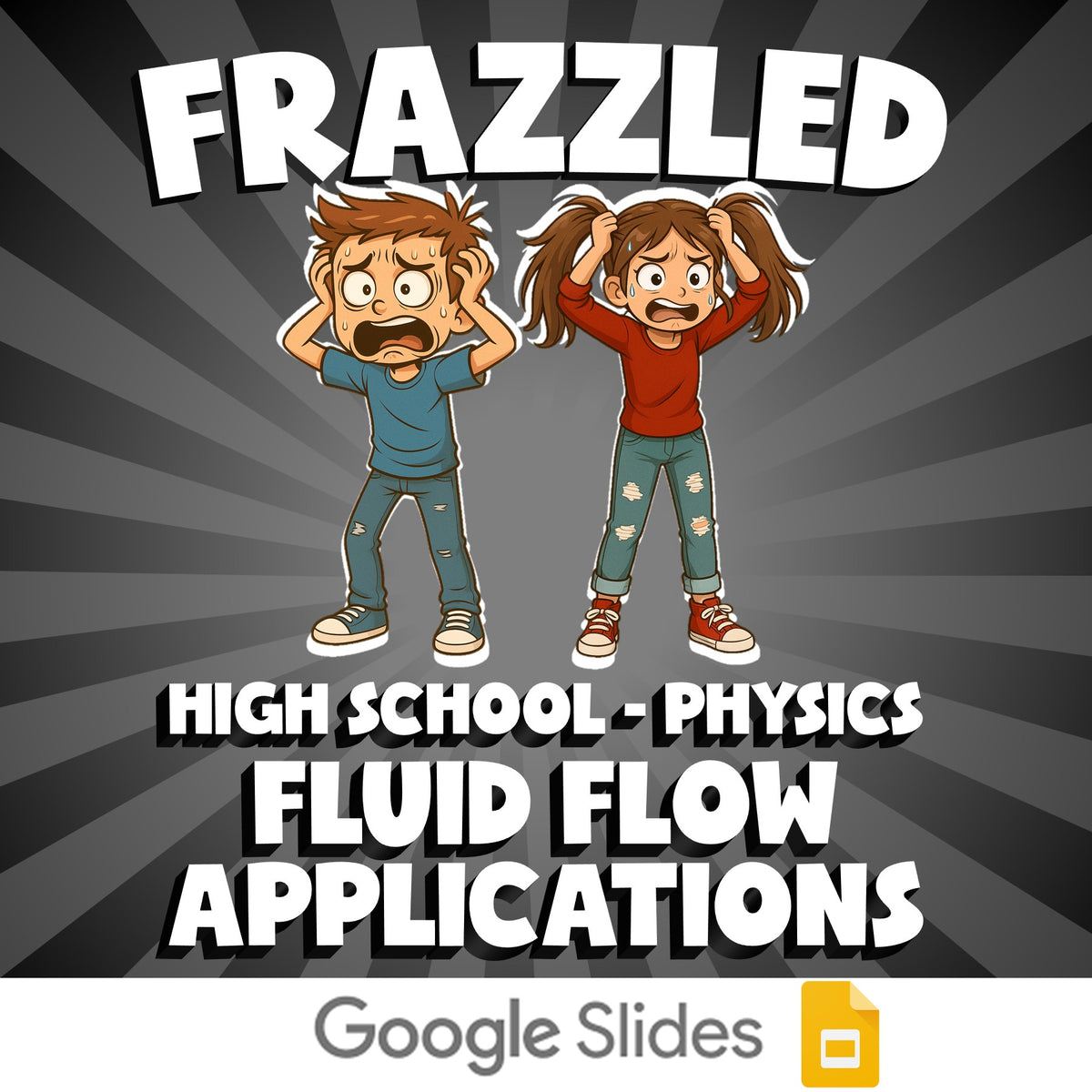 Fluid Flow Applications FRAZZLED Science Game - No Prep Physics Review Activity