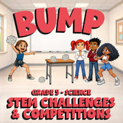 STEM Challenges & Competitions BUMP Science Game - No Prep Grade 5 Review