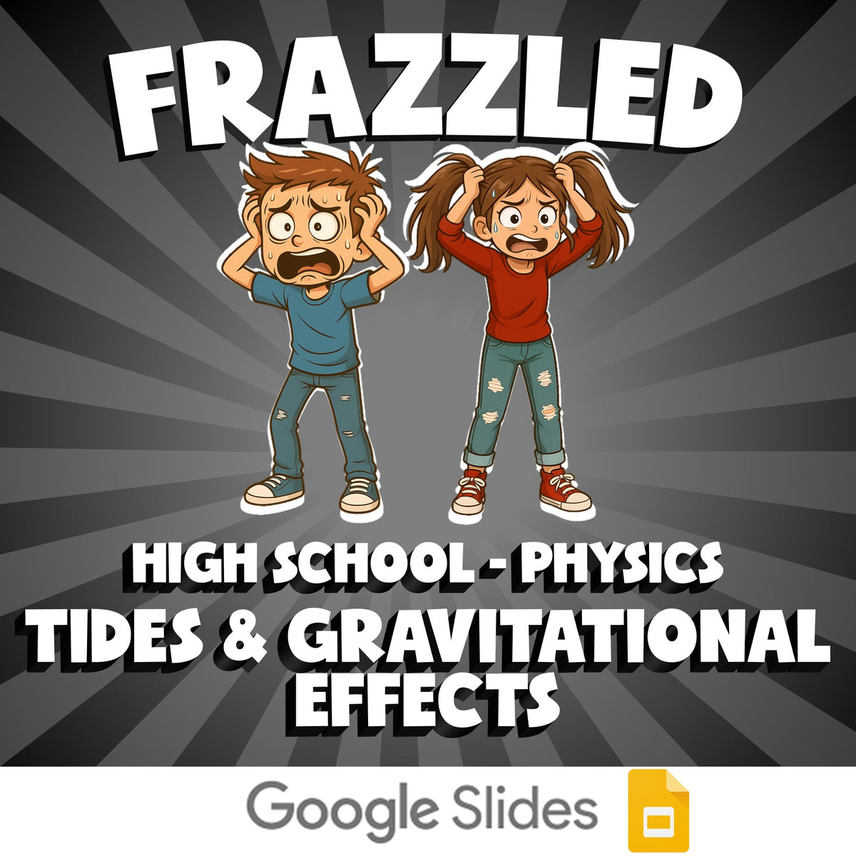 Tides & Gravitational Effects FRAZZLED Science Game - No Prep Physics Review