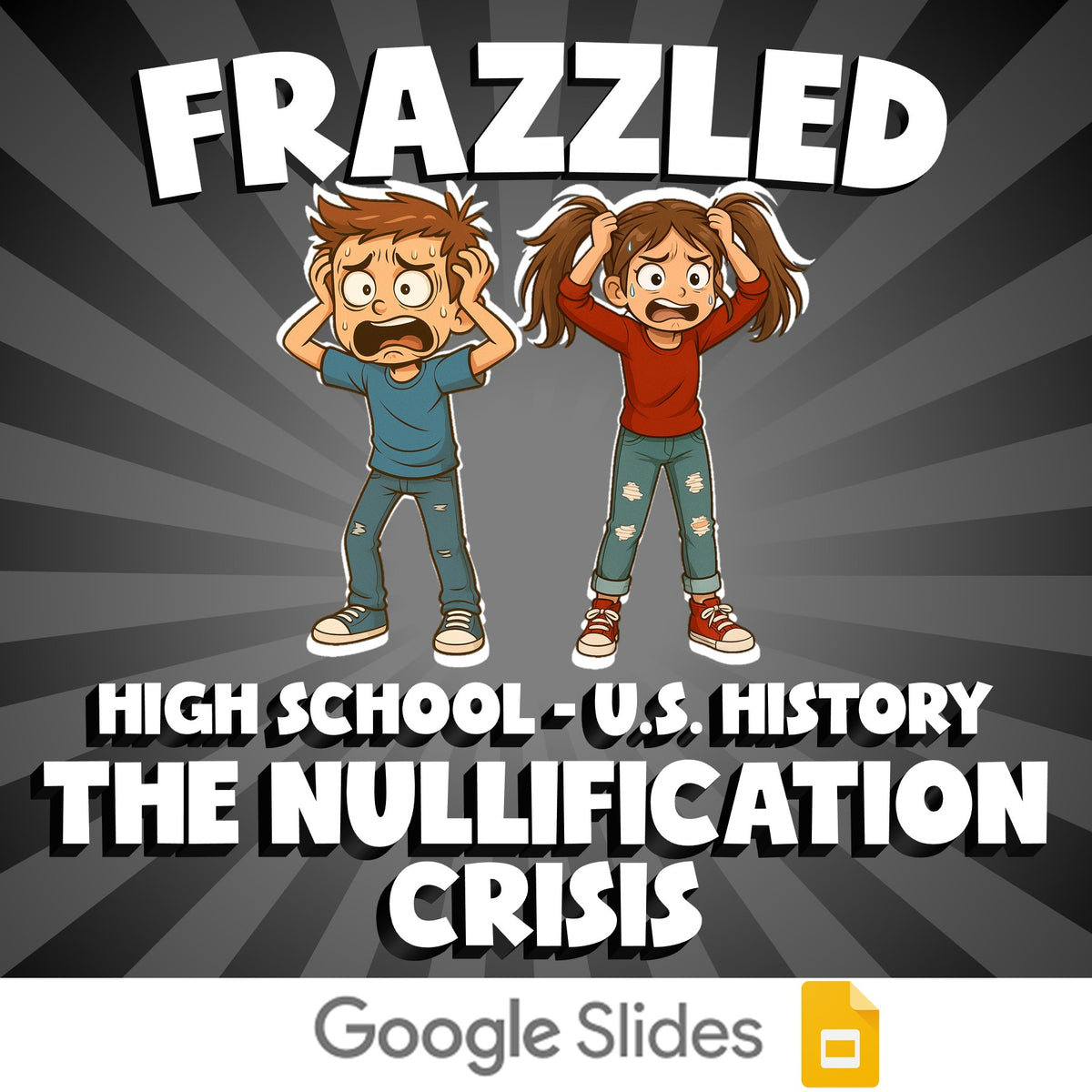 The Nullification Crisis FRAZZLED U.S. History Game - No Prep Review Activity