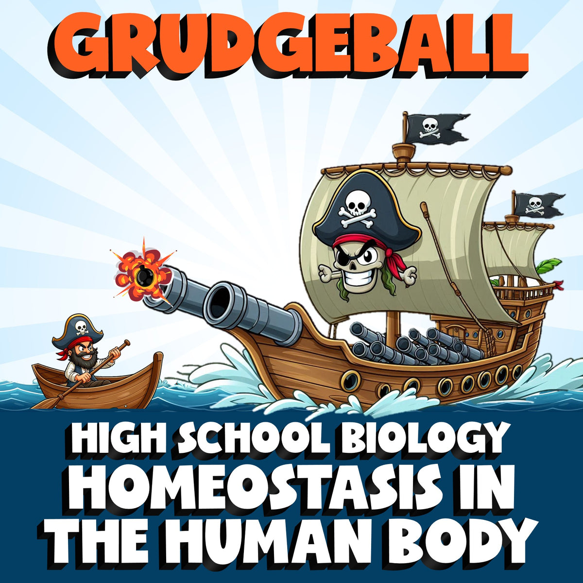 Homeostasis in the Human Body GRUDGEBALL Science Game - No Prep Biology Review