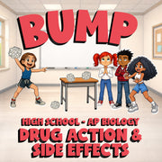 Drug Action & Side Effects BUMP Science Game - No Prep AP Biology Review