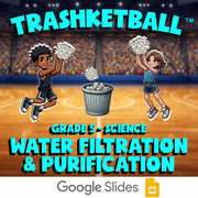 Water Filtration & Purification TRASHKETBALL Science Game - No Prep Grade 5