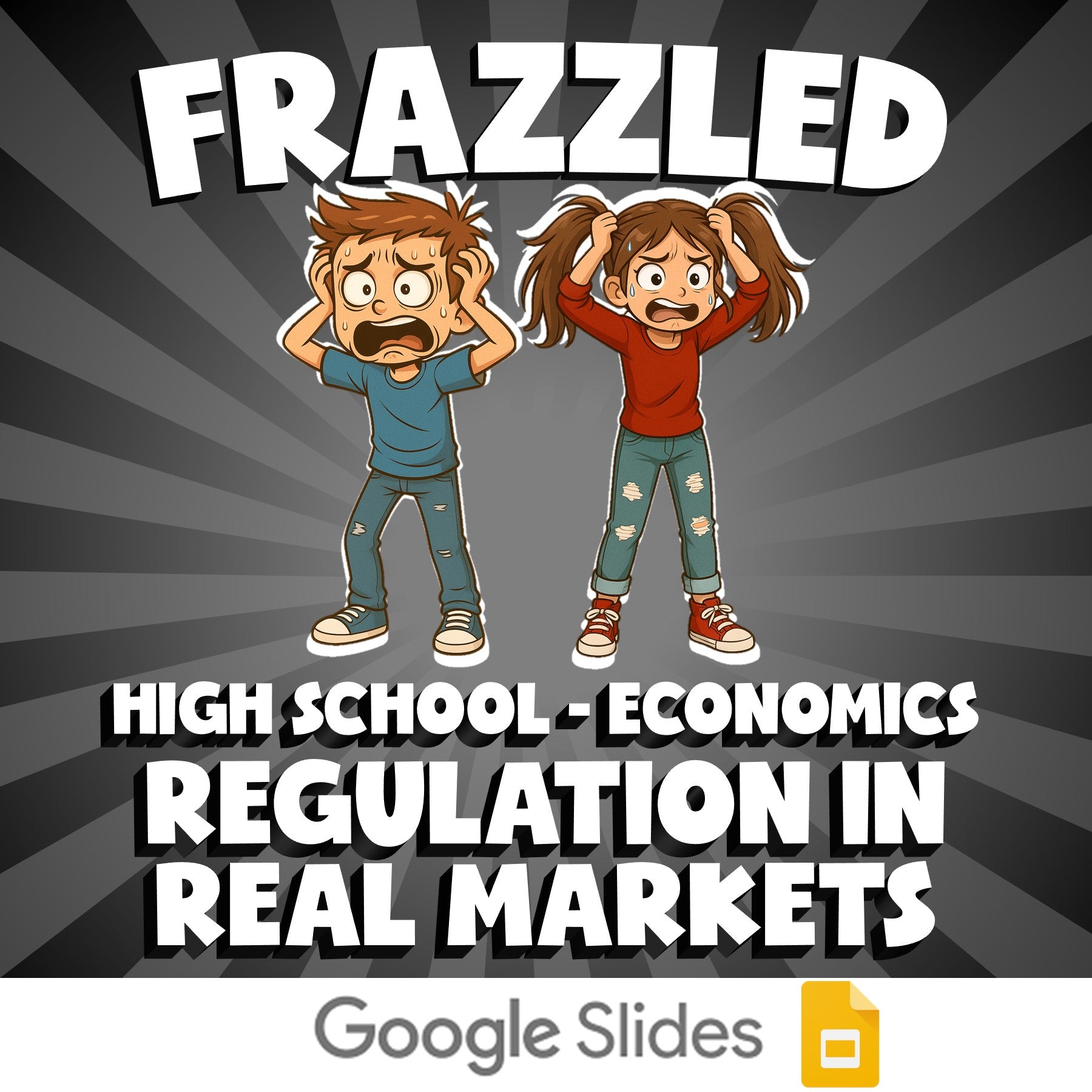 Regulation in Real Markets FRAZZLED Economics Game - No Prep Review Activity