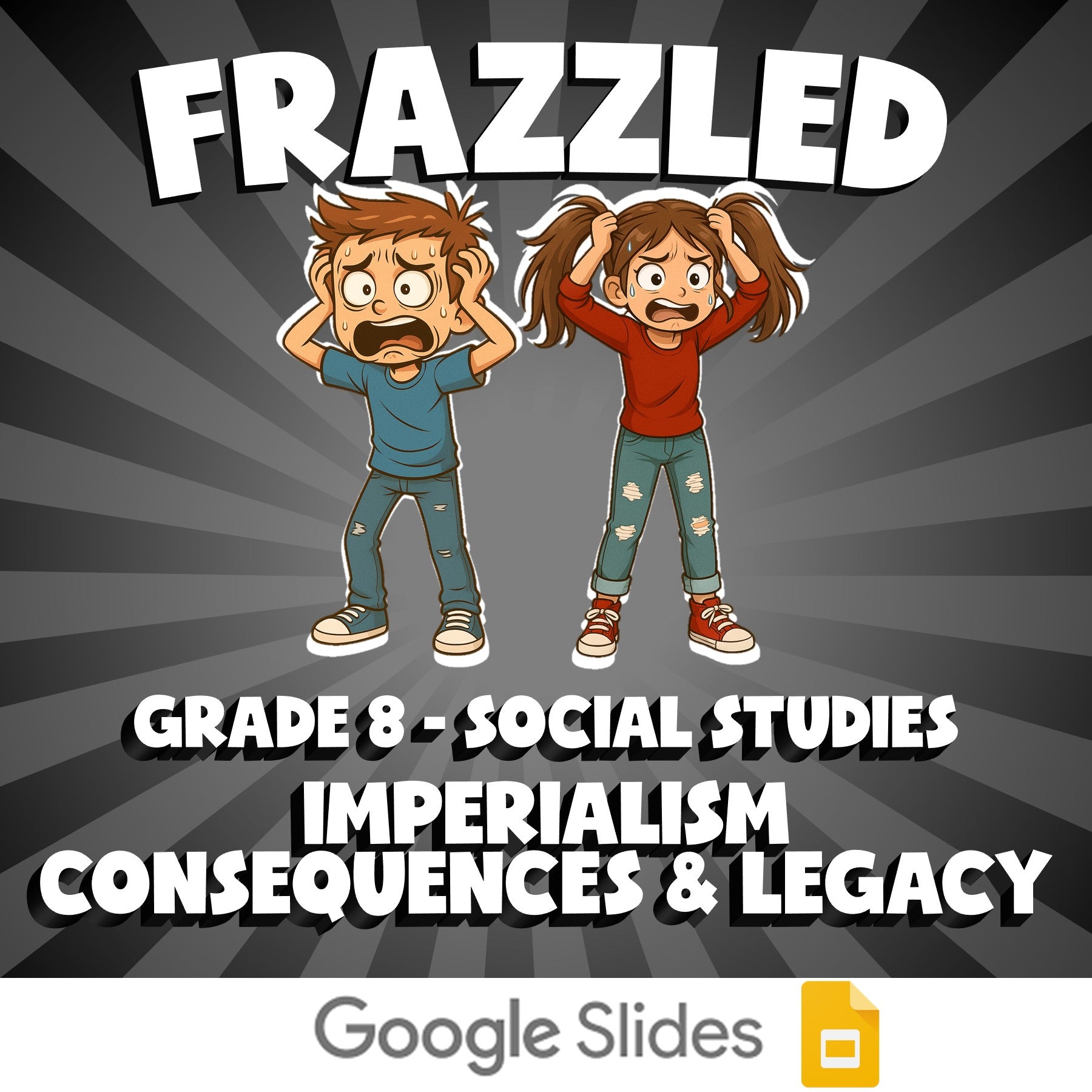 Imperialism Consequences & Legacy FRAZZLED Socials Game - No Prep Grade 8 Review