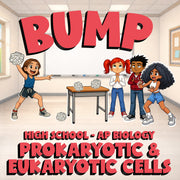 Prokaryotic & Eukaryotic Cells BUMP Science Game - No Prep AP Biology Review