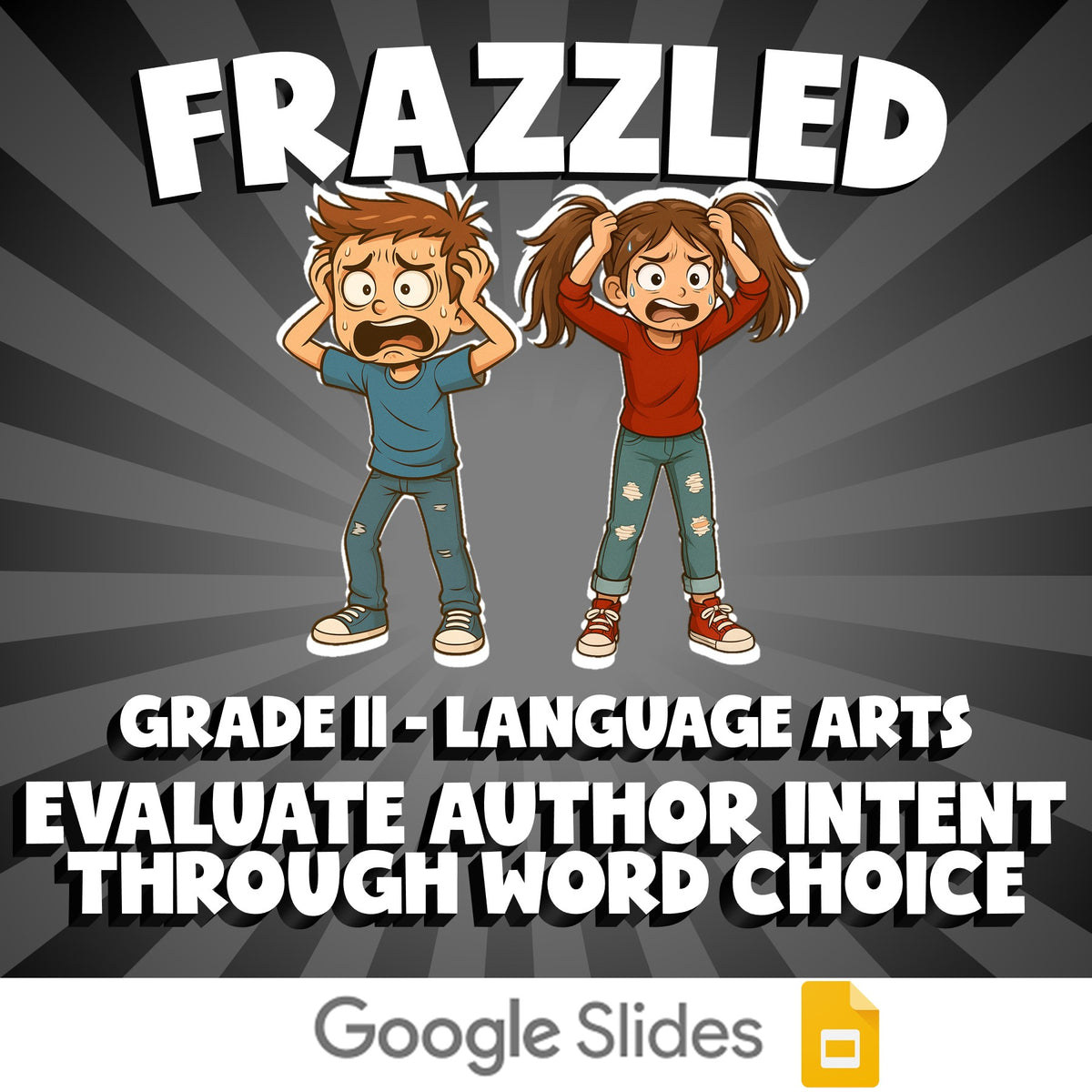 Evaluate Author Intent Through Word Choice FRAZZLED ELA Game - No Prep Grade 11