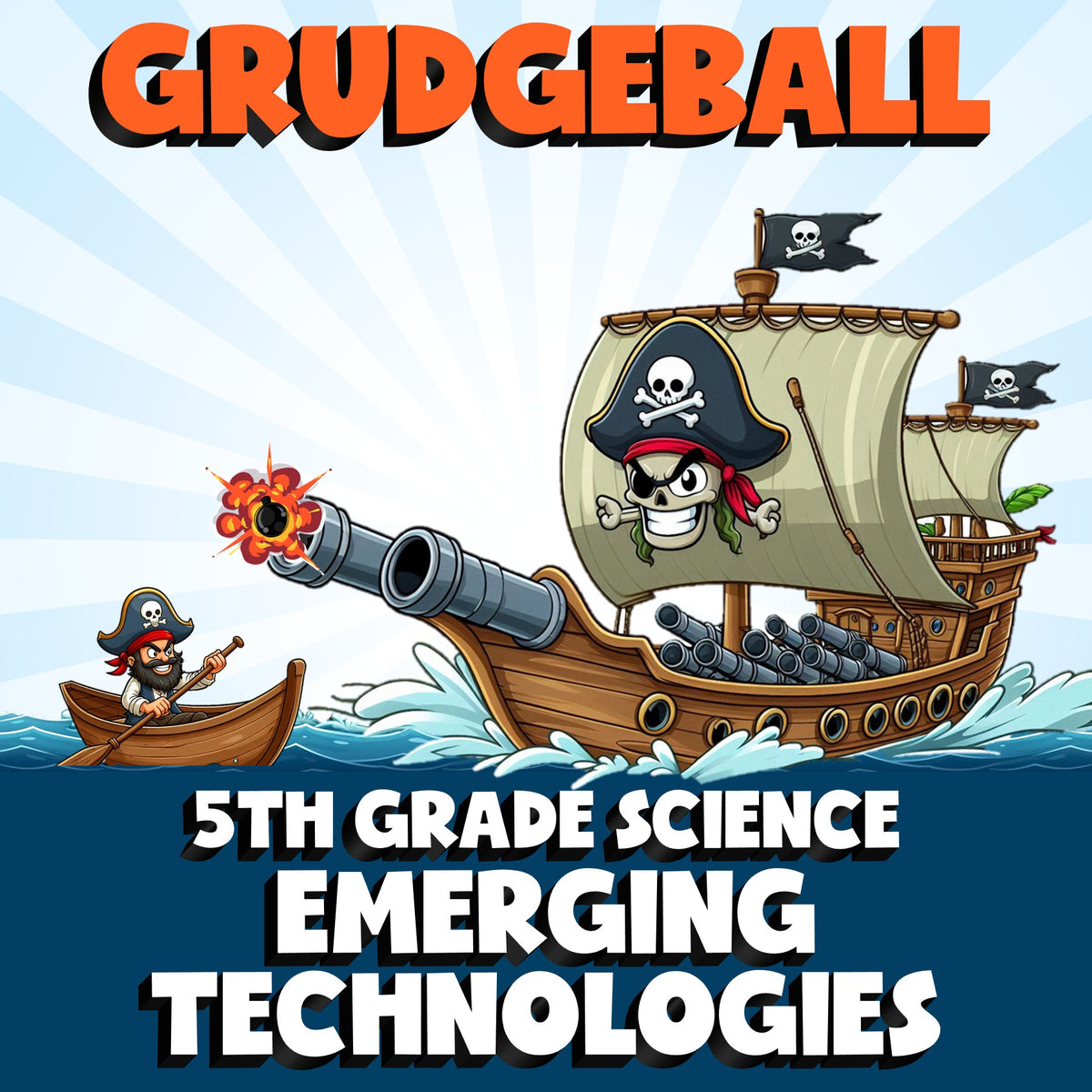 Emerging Technologies GRUDGEBALL Science Game - No Prep Grade 5 Review Activity