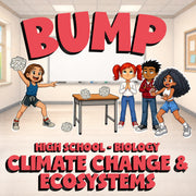 Climate Change & Ecosystems BUMP Science Game - No Prep Biology Review Activity