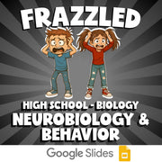 Neurobiology & Behavior FRAZZLED Science Game - No Prep Biology Review Activity