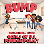 Goals of U.S. Foreign Policy BUMP Civics Game - No Prep Review Activity