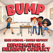 Reformation & Religious Conflict BUMP Game - No Prep World History Review