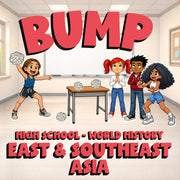 East & Southeast Asia BUMP Game - No Prep World History Review Activity