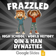 Qin & Han Dynasties FRAZZLED Game - No Prep World History Review Activity