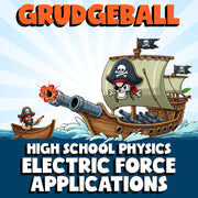 Electric Force Applications GRUDGEBALL Science Game - No Prep Physics Review