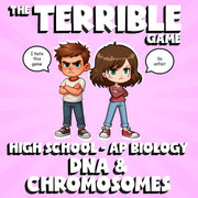 DNA & Chromosomes THE TERRIBLE GAME - No Prep AP Biology Science Review Activity