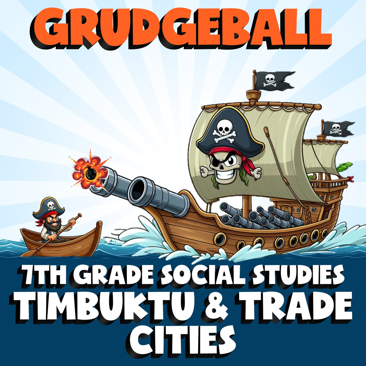 Timbuktu & Trade Cities GRUDGEBALL Socials Game - No Prep Grade 7 Review