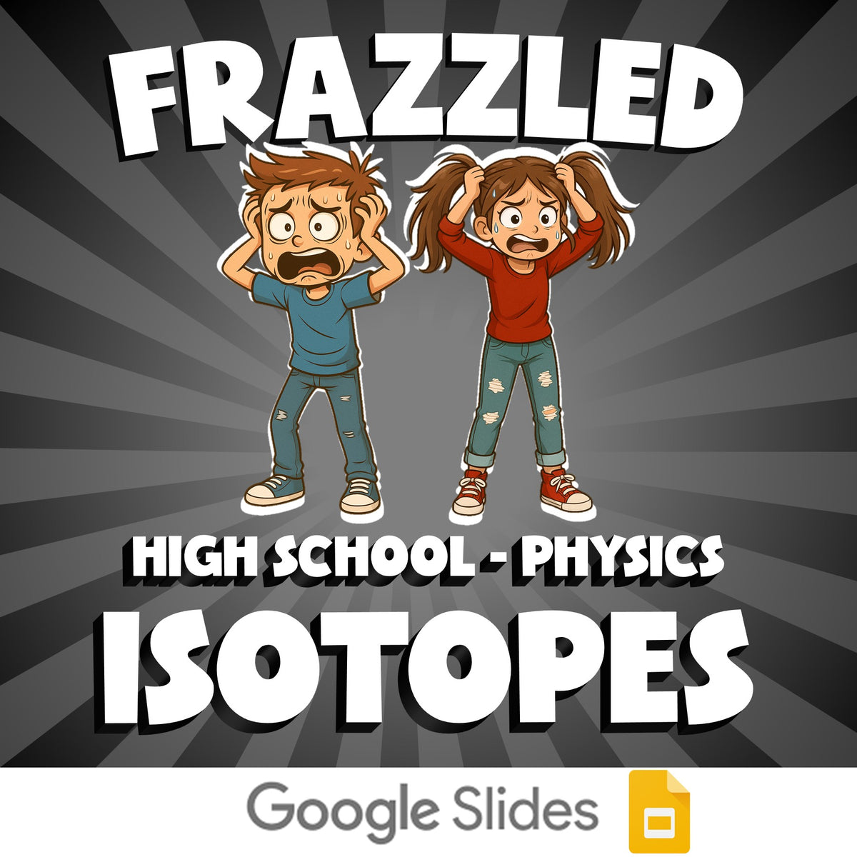 Isotopes FRAZZLED Science Game - No Prep Physics Review Activity