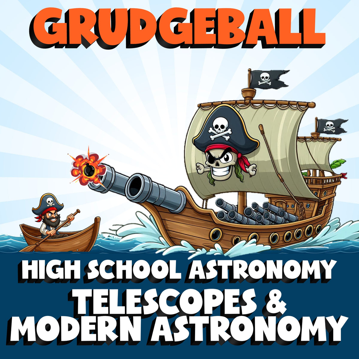 Telescopes & Modern Astronomy GRUDGEBALL Science Game - No Prep Astronomy Review