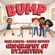 Geography of Byzantium BUMP Game - No Prep World History Review Activity