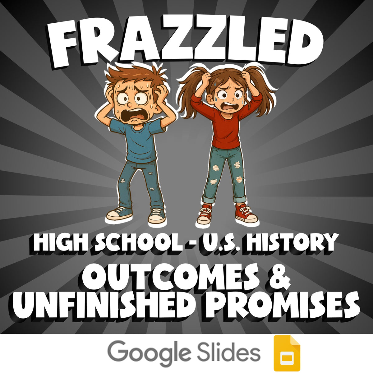 Outcomes & Unfinished Promises FRAZZLED U.S. History Game - No Prep Review