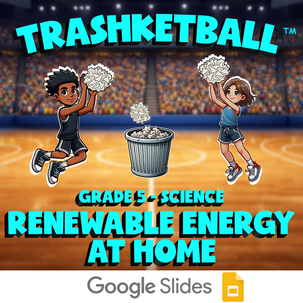 Renewable Energy at Home TRASHKETBALL Science Game - No Prep Grade 5 Review