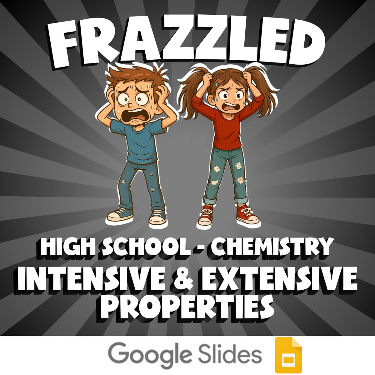 Intensive & Extensive Properties FRAZZLED Science Game - No Prep Chemistry